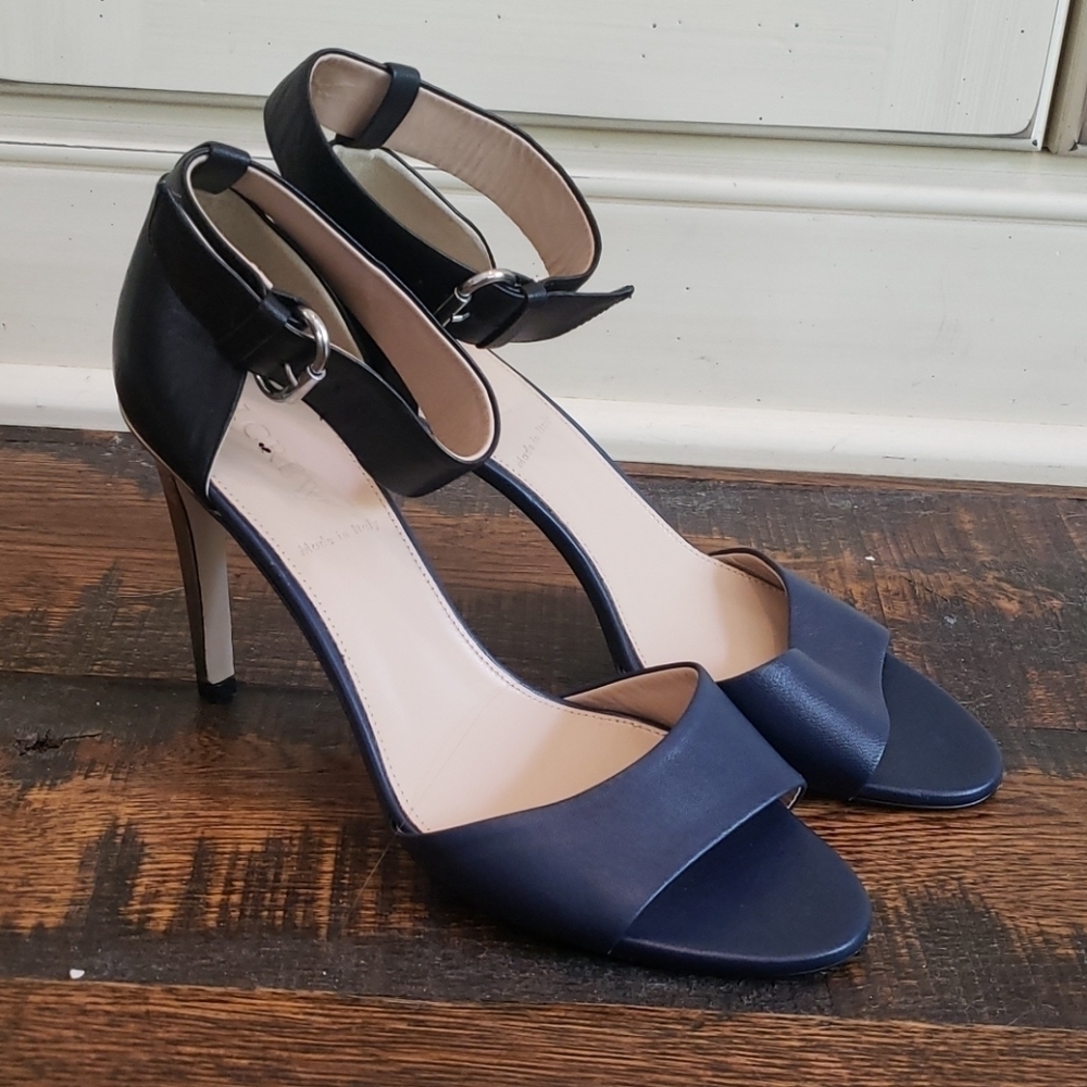 J Crew Marbella Colorblock heels B5990